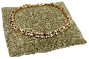 Pulsera de rodio con brillantito
