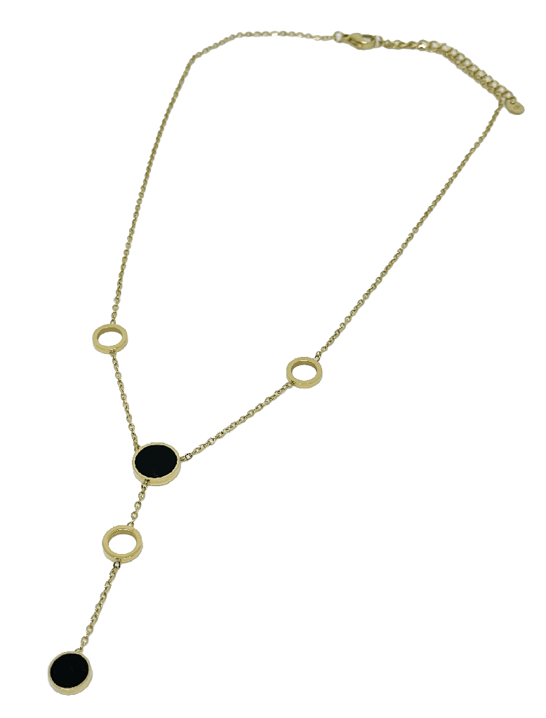 Cadena de acero inoxidable dorado