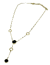 Cadena de acero inoxidable dorado