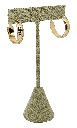 Argolla de rodio dorado
