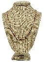 Cadena de rodio en dorado