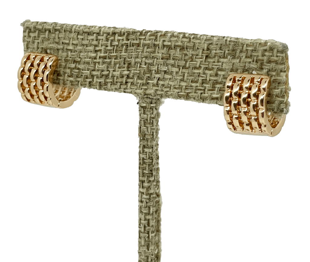 Argolla de rodio dorado