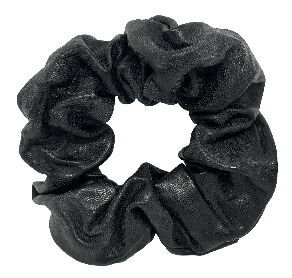 Scrunchie de cuerina