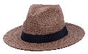 Sombrero fedora café