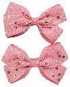 Set-de 2 moñas con lentejuelas