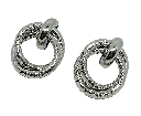 Aretes de metal 2.5 x 3.5cm