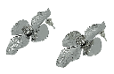 Aretes de metal 3.5 x 3.9