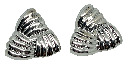 Aretes de presión x 2.7 x 2.8 cm