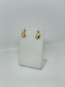 Arete dorado de acero inoxidable 1.8cm