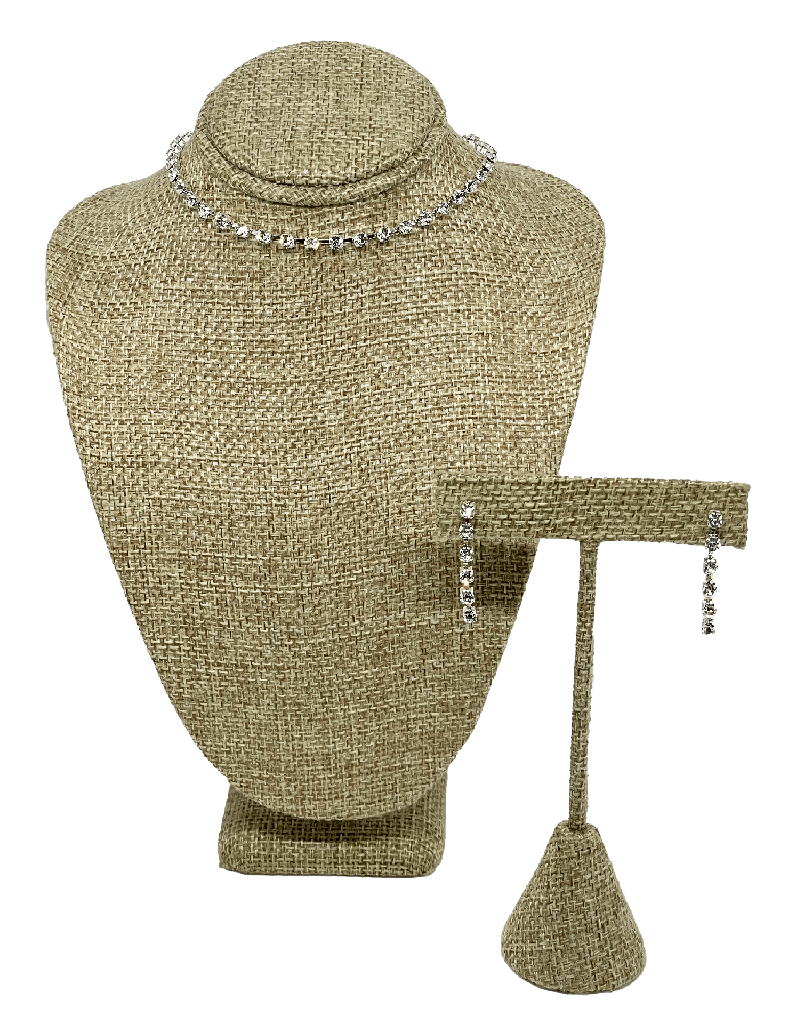 Set de gargantilla y aretes