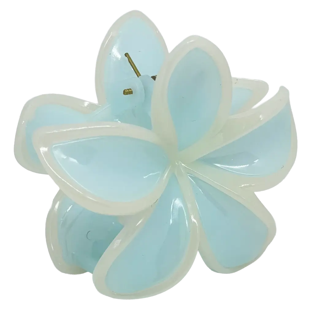 Gancho plástico flor