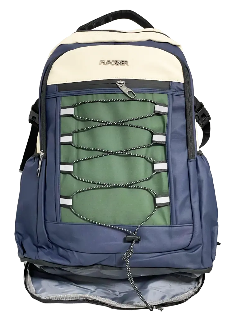 Rebajada - Mochila azul con verde