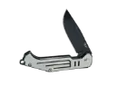 Navaja  plateada con negro