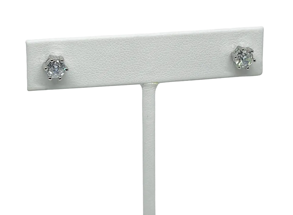 Aretes con brillantitos