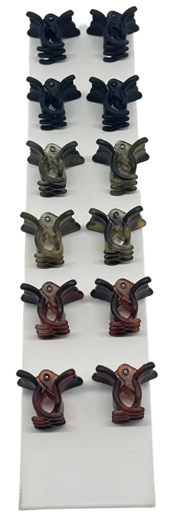 Set de ganchitos plásticos