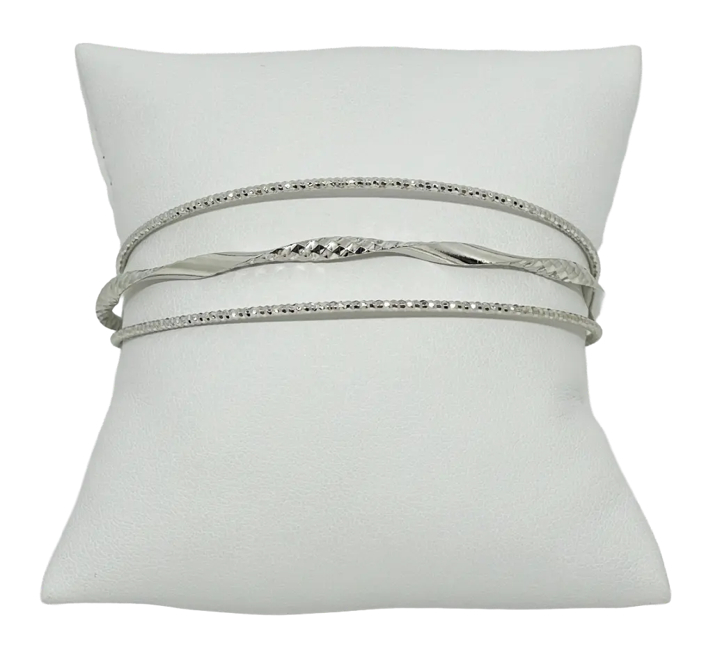 Pulsera de aro labrada