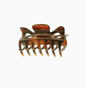 Gancho clip de carey Café 8.5cm