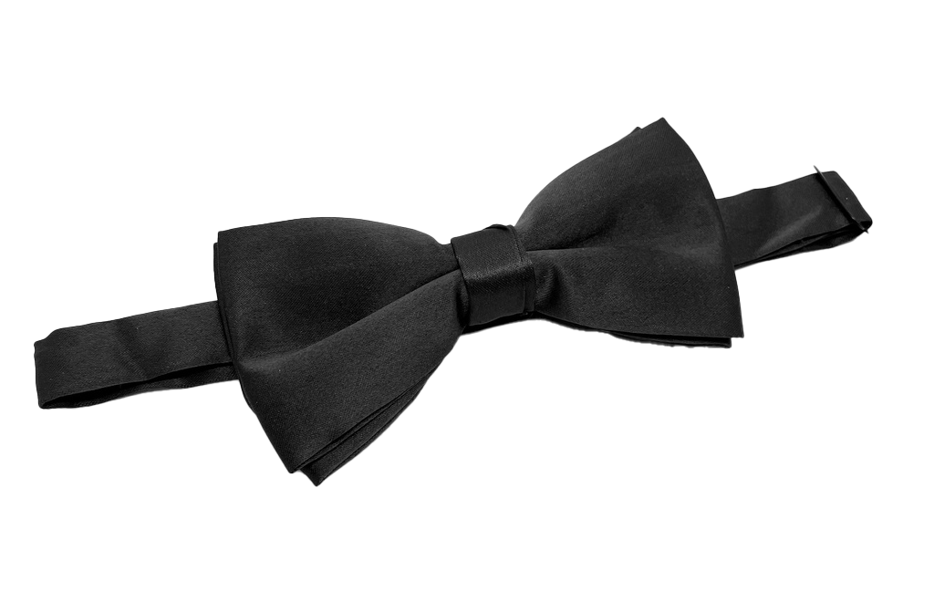 Corbatín gris oscuro