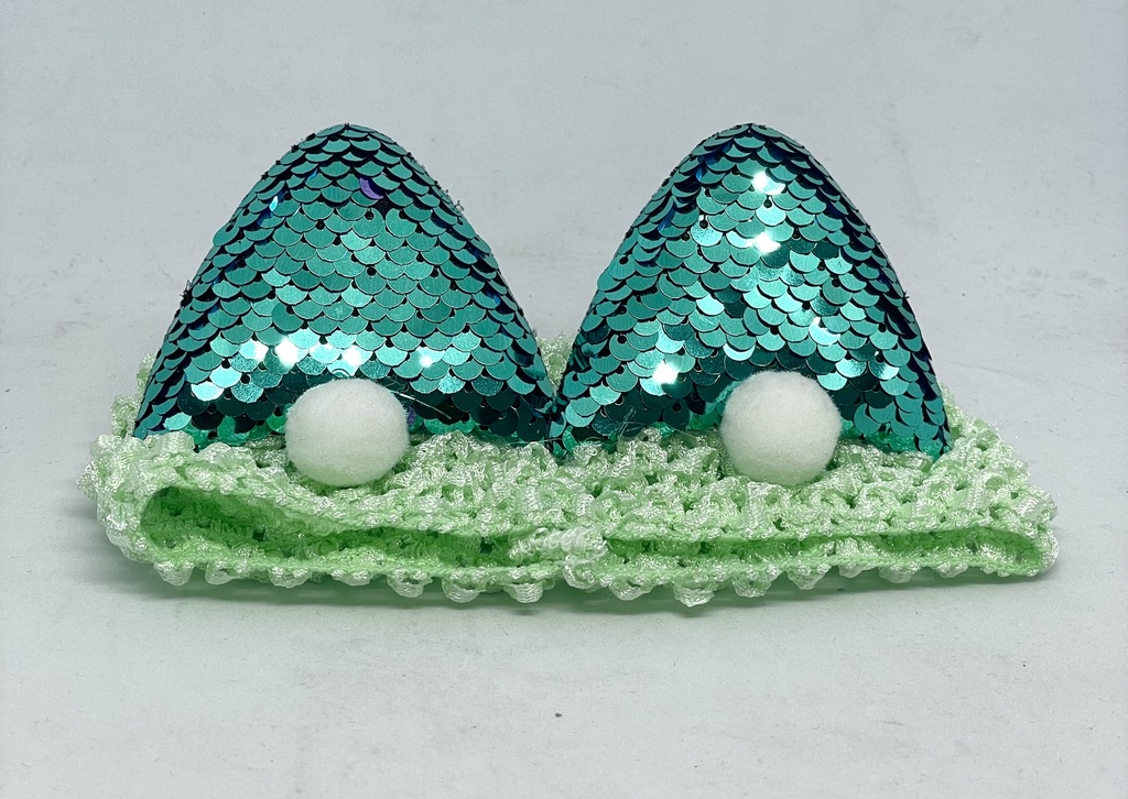 Banda de niña verde