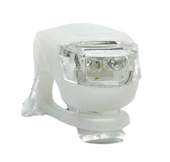Linterna LED para bicicleta - blanco