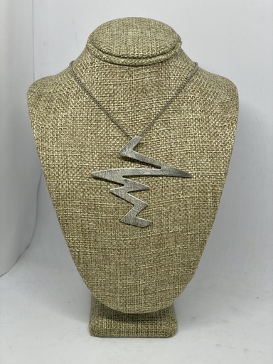 [28561] Collar de metal Plateado