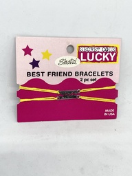 [33131] Pulsera de niña - mejores amigas - amarilla