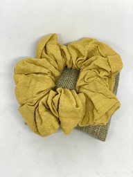 [53796] Cola color amarillo - Scrunchie