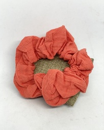 [53797] Cola color coral - Scrunchie