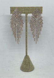 [60614] Aretes dorados con brillantito