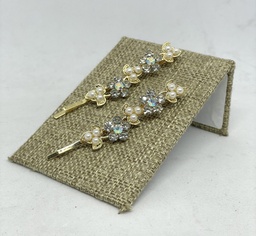 Ganchos sandinos con brillantito