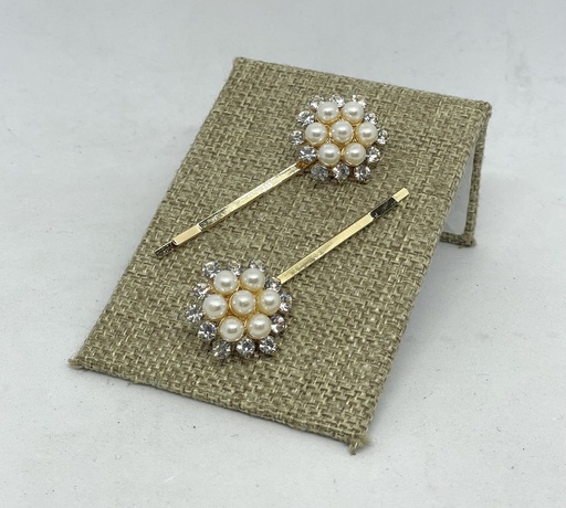 Set de ganchos sandinos con brillantito