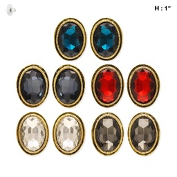 Arete de metal con piedra