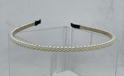Diadema con perlas