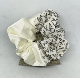 Cola con flores - Scrunchie
