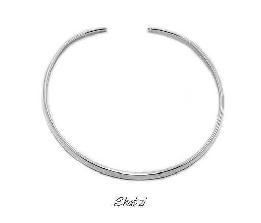 [63285] Collar omega Plateado de Fantasía