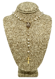 [63641] Collar de rosario en acero inoxidable
