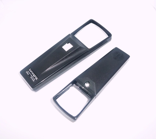 [63956] Lupa Pequeña de Lente Rectangular X2