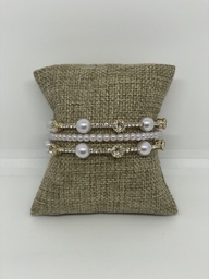 Pulsera con Perla y Brillantito