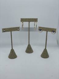 Set de Arete x3 Ojo Turco