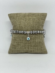 Pulsera de Vidrio con Ojo Turco