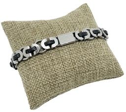 [66040] Pulsera plateada