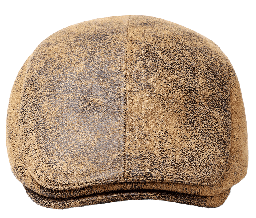 [66081] Gorro ingles ivy cap khaki piel sintética talla única