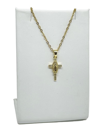 Cadena de acero inoxidable con brillantitos