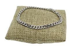 Pulsera de rodio en dorado