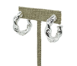[66482] Aretes de rodio plateado