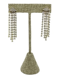 Aretes con brillantitos