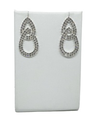 Aretes con brillantitos