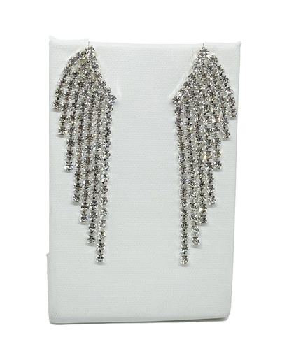 Aretes con brillantitos