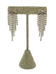 Aretes con brillantitos