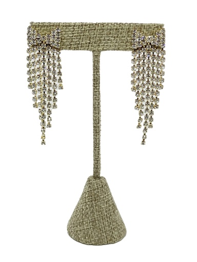 Aretes con brillantitos